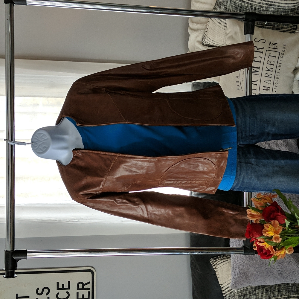 Leather jacket